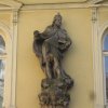 Karlovy Vary - socha Karla IV. | barokní socha Karla IV. - březen 2011