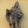 Karlovy Vary - socha Karla IV. | zakladatel města císař Karel IV. - březen 2011