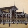 Karlovy Vary - Tržní kolonáda | Tržní kolonáda na polygrafické pohlednici kolem roku 1900