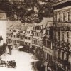 Karlovy Vary - Tržní kolonáda | novostavba dřevěné Tržní kolonády na podzim roku 1883
