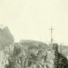 Karlovy Vary - Jánská skála | kříž na Jánské skále před rokem 1900
