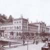 Karlovy Vary - špitál sv. Bernarda | špitál sv. Bernarda na fotografii z doby kolem roku 1900