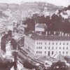 Karlovy Vary - Vojenský lázeňský ústav | Vojenský lázeňský ústav na snímku z doby před rokem 1880