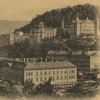 Karlovy Vary - Vojenský lázeňský ústav | Vojenský lázeňský ústav na historické pohlednici z roku 1898