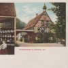 Březová - Střelecký mlýn | Střelecký mlýn na kolorované pohlednici z počátku 20. století