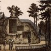 Karlovy Vary - busta Petra Velikého | busta Petra Velikého na polygrafii z konce 19. století