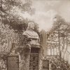 Karlovy Vary - busta Petra Velikého | busta Petra Velikého v době kolem roku 1900