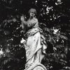 Chyše - socha Panny Marie | socha Panny Marie v Chyších v roce 1985