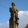 Chyše - socha Panny Marie | Panna Marie Neposkvrněná - prosinec 2009