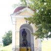 Chyše - kaple sv. Jana Nepomuckého | kaple sv. Jana Nepomuckého před zahájením rekonstrukce počátkem 21. století