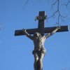 Močidlec - kříž Srdce Ježíšova | plastika Ukřižovaného Krista - únor 2011