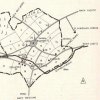 Verušice (Gross Werscheditz) | plánek obce Verušice a okolí z doby před rokem 1945
