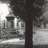 Žlutice - pomník Hanse Kudlicha | pomník Hanse Kudlicha ve Žluticích krátce po 2. světové válce