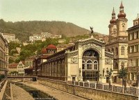 Karlovy Vary - litinová Vřídelní kolonáda | 