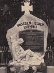 Hluboký - pomník obětem 1. světové války | Hluboký - pomník obětem 1. světové války