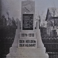 Bystřice - pomník obětem 1. světové války