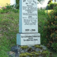 Hory - pomník obětem 1. světové války
