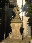 Karlovy Vary - socha sv. Jana Nepomuckého | 