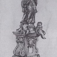 Drahovice - socha sv. Jana Nepomuckého