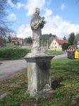 Brložec - socha sv. Jana Nepomuckého | 