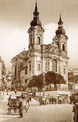 kostel sv. Máří Magdalény před rokem 1890