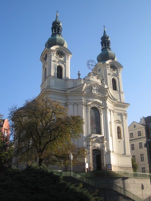 kostel sv. Máří Magdalény - říjen 2011